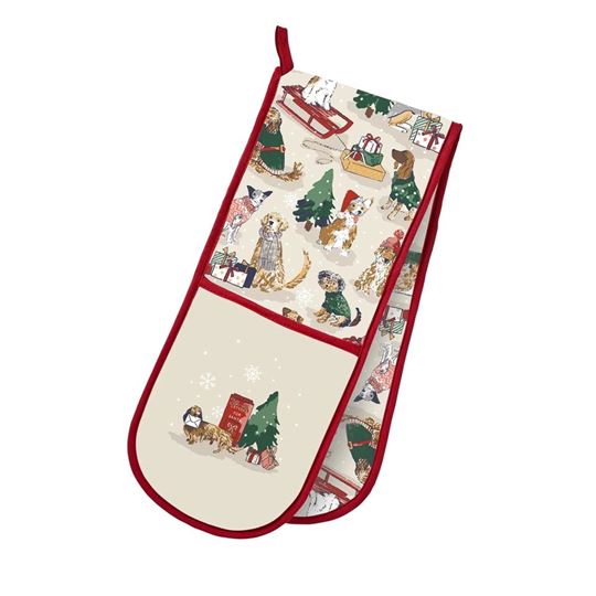 Bild von Merry Mutts Double Oven Glove - Ulster Weavers