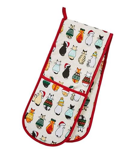 Bild von Christmas CIW Double Oven Glove - Ulster Weavers