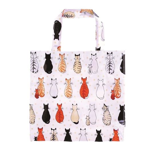 Bild von Cats In Waiting PVC Shopper Bag S - Ulster Weavers