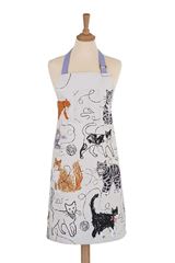 Bild von Feline Friends Cotton Apron - Ulster Weavers