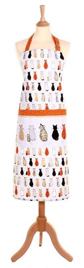 Bild von Cats In Waiting Cotton Apron - Ulster Weavers