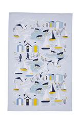 Bild von Seashore Cotton Tea Towel - Ulster Weavers