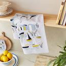 Bild von Seashore Cotton Tea Towel - Ulster Weavers