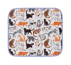 Bild von Feline Friends Dish Drying Mat - Ulster Weavers