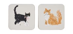 Bild von Feline Friends Coaster 4 Pack - Ulster Weavers