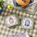 Bild von Tea Tins Coaster 4 Pack - Ulster Weavers