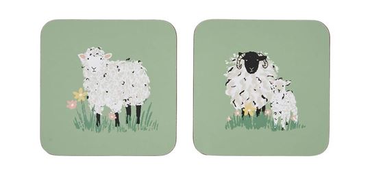 Bild von Woolly Sheep Coaster 4 Pack - Ulster Weavers