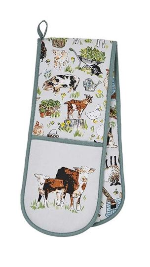 Bild von Portman Farm Double Oven Glove - Ulster Weavers