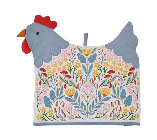 Bild von Folk Chicken Shaped Tea Cosy - Ulster Weavers