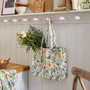 Bild von Cottage Garden PVC Shoulder Bag - Ulster Weavers