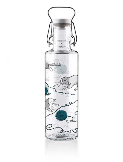 Bild von Trinkflasche spielerei (Katzen) 0.6l von soulbottles