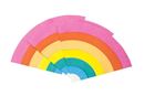 Bild von RAINBOW SHAPED NAPKIN, WITH FOIL (16PK)