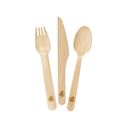 Bild von TROPICAL FIESTA WOODEN CUTLERY, 6 PLACE SETTINGS