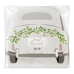 Bild von MODERN ROMANCE CAR SHAPED NAPKINS, 21PK