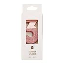 Bild von WE HEART BIRTHDAYS GLITTER NUMBER CANDLE 3, ROSE GOLD