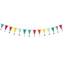 Bild von WE HEART BIRTHDAYS RAINBOW FABRIC BUNTING 3M/10FT