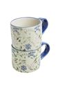 Bild von Tasse VINTAGE GARDEN blue