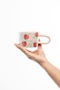 Bild von Tasse VINTAGE GARDEN red