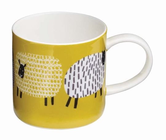 Bild von Dotty Sheep New Bone China Mug - Ulster Weavers