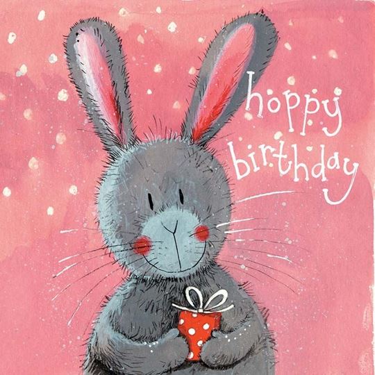 Bild von BIG EARS BUNNY BIRTHDAY CARD