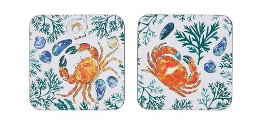 Bild von Shellfish Coaster 4 Pack - Ulster Weavers