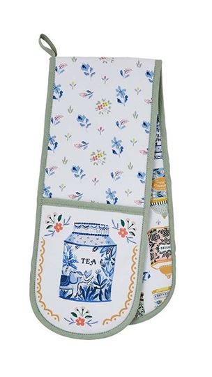 Bild von Tea Tins Double Oven Glove - Ulster Weavers