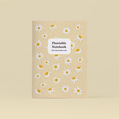 Bild von Plantable notebook with chamomille seeds