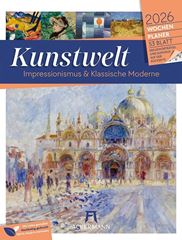 Bild von Kunstwelt - Impressionismus und Klassische Moderne - Wochenplaner Kalender 2026