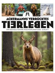 Bild von Verrücktes Tierleben - Wochenplaner mit KI-Bildern Kalender 2026