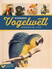 Bild von Wunderbare Vogelwelt - Vintage-Wochenplaner Kalender 2026