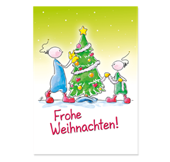 Bild von Hörtenhuber K: Oups Postkarte Weihnachten