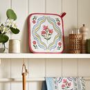 Bild von Boho Floral Pot Mitt - Ulster Weavers