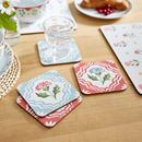 Bild von Boho Floral Coaster 4 Pack - Ulster Weavers