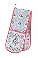 Bild von Boho Floral Double Oven Glove - Ulster Weavers