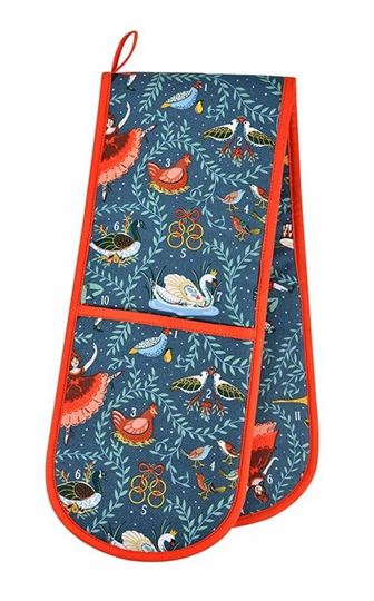 Bild von 12 Days of Christmas Double Oven Glove - Ulster Weavers