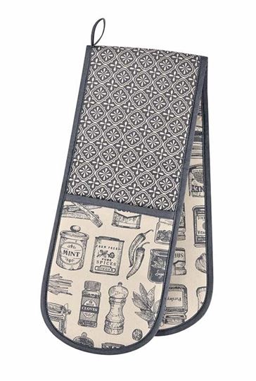 Bild von Herbs & Spices Double Oven Glove - Ulster Weavers