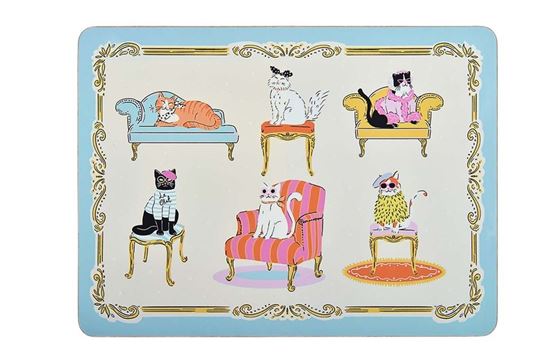 Bild von Cool Cats Cork Placemat 4 Pack - Ulster Weavers