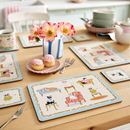 Bild von Cool Cats Cork Placemat 4 Pack - Ulster Weavers