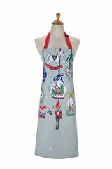 Bild von Christmas Ornaments Cotton Apron - Ulster Weavers