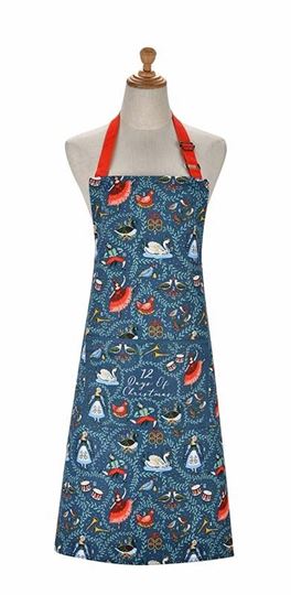 Bild von 12 Days of Christmas Cotton Apron - Ulster Weavers