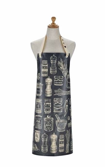 Bild von Herbs & Spices Olicloth Apron - Ulster Weavers