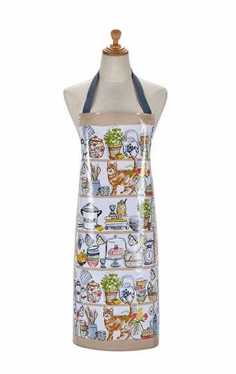 Bild von Pantry Cats PVC Apron - Ulster Weavers