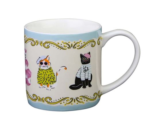 Bild von Cool Cats New Bone China Mug - Ulster Weavers