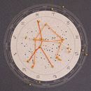 Bild von Miss Wood  Constellation Map - L Moon - No Frame