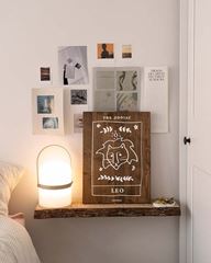 Bild von Miss Wood Astro Wooden sign - Leo