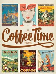 Bild von Coffee Time - Kaffee-Plakate Kalender 2026