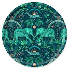 Bild von Emma J Shipley Zambezi/teal Tray Ø 65 - Jamida of Sweden