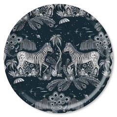 Bild von Emma J Shipley Lost World/navy Tray Ø 46 - Jamida of Sweden