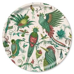 Bild von Emma J Shipley Quetzal/green Tray Ø 46 - Jamida of Sweden