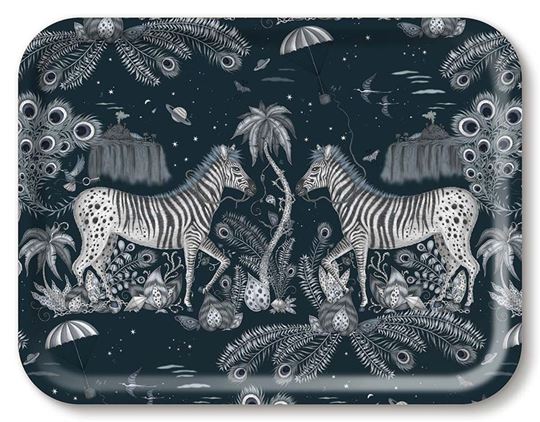 Bild von Emma J Shipley Lost World/navy Tray 43x33 - Jamida of Sweden